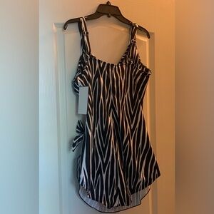 Beautiful one piece swim suit.